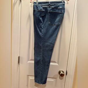 Women's Designer Straight Leg Jeans - Blue